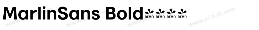 MarlinSans Bold字体转换